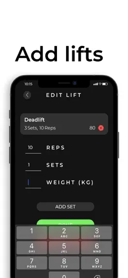 Game screenshot LIFT: Workout Tracker mod apk