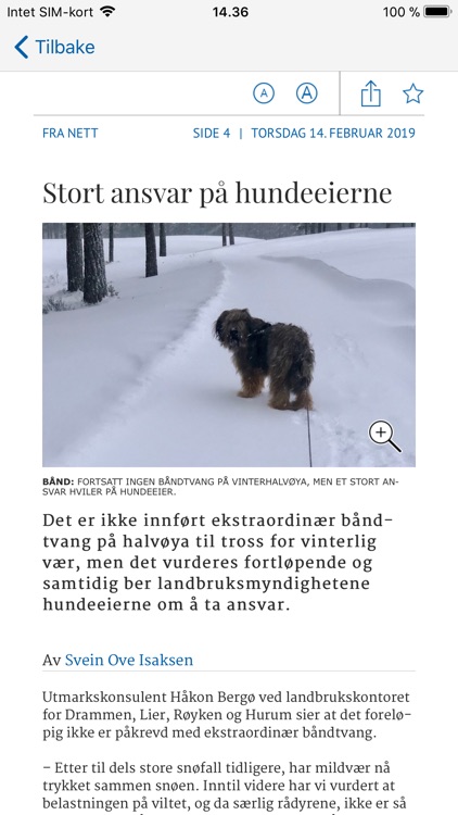 Røyken og Hurums Avis eAvis