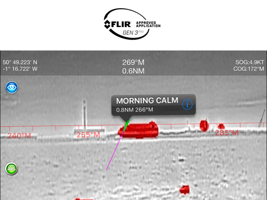 SeaNav iPad app afbeelding 7