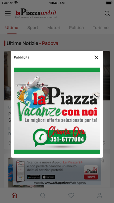 LaPiazza - informazione locale Screenshot