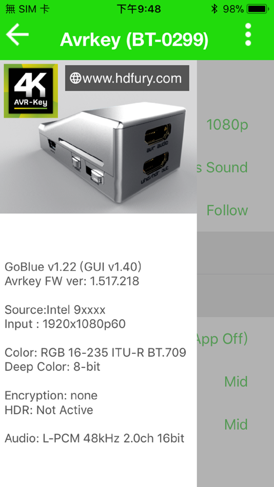 #4. 4K AVR-Key Total Control (iOS) Podle: Affyy