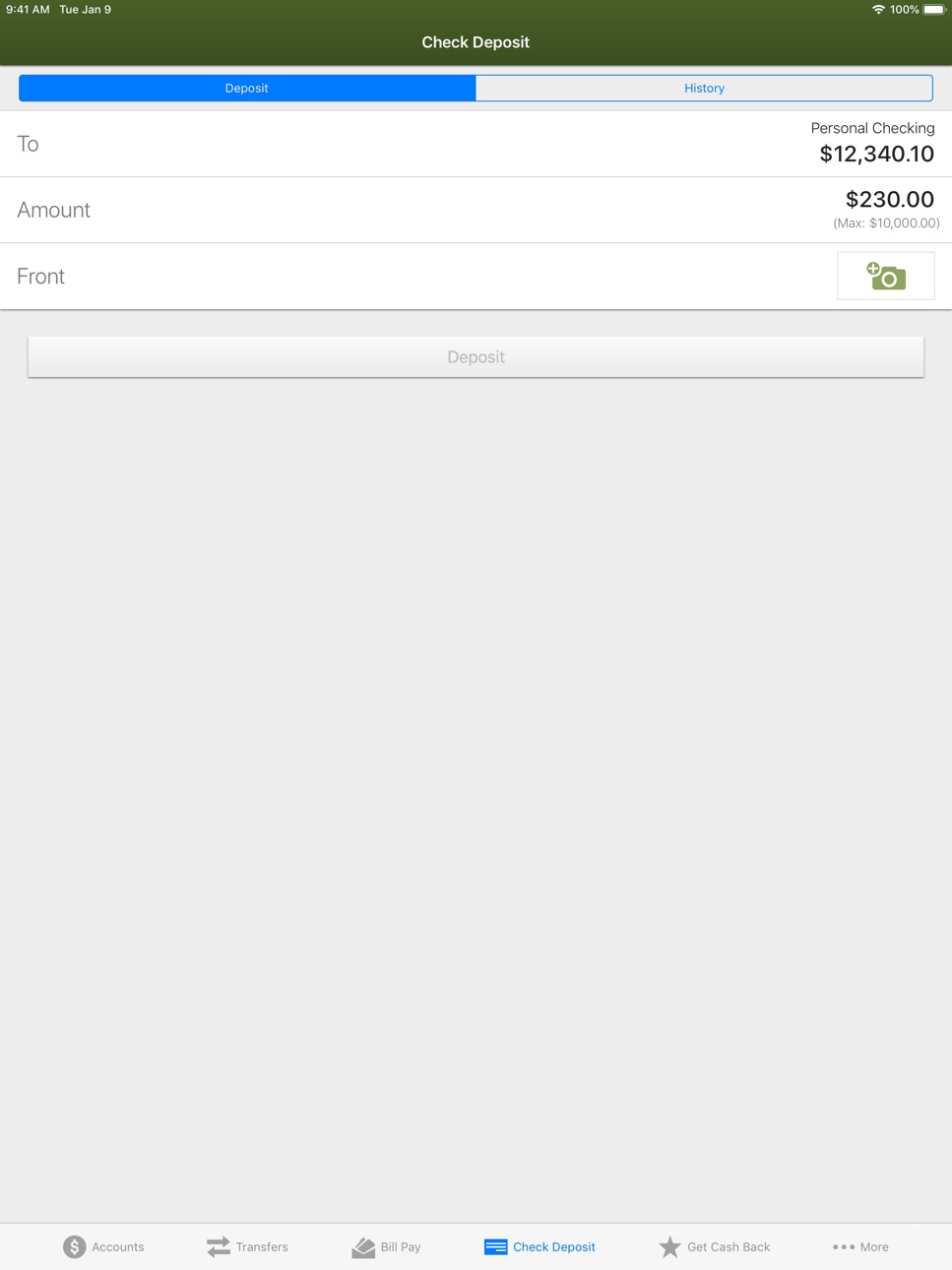 iPad screenshot