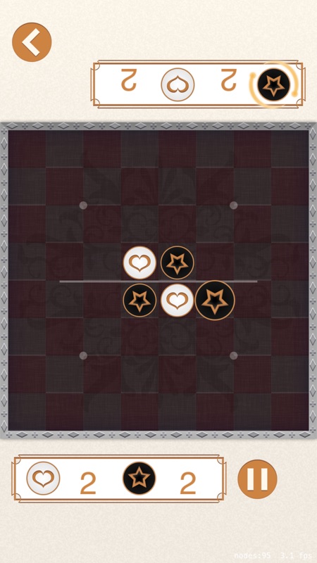 Black and White online reversi screenshot 2