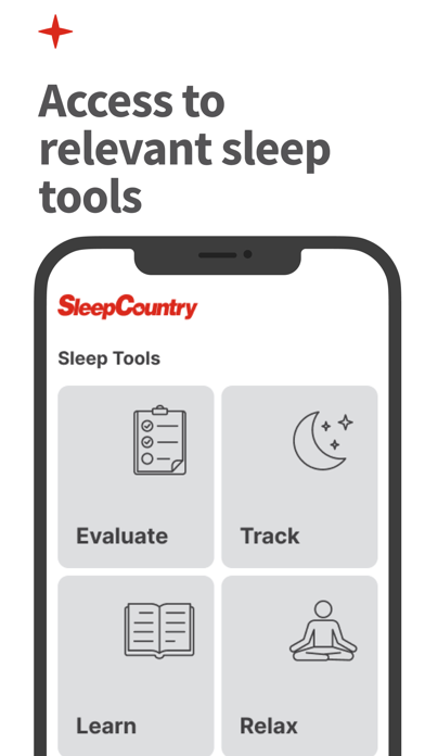 Your sleep by Sleep Country Screenshot