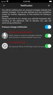 barometer plus - altimeter pro iphone screenshot 4