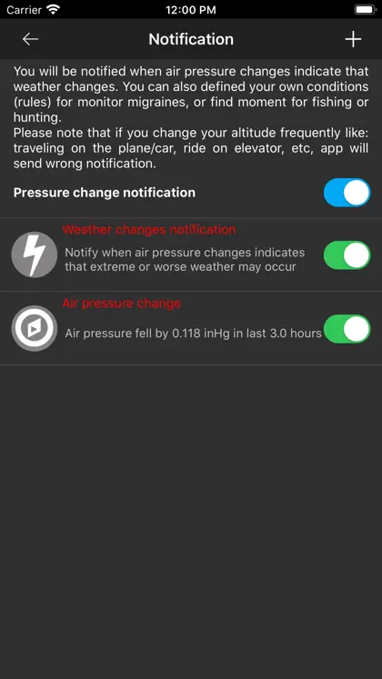 Screenshot 4 von 6 zu Barometer Plus - Altimeter PRO