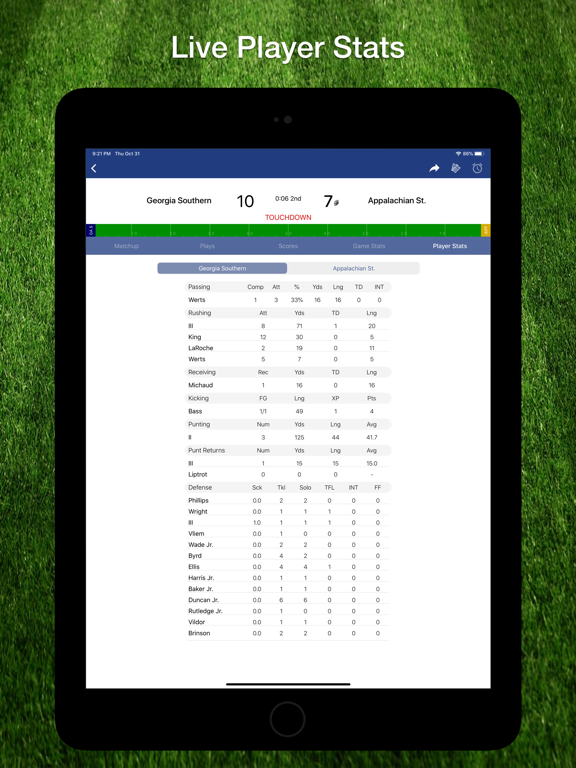 Scores App: College Football screenshot 4
