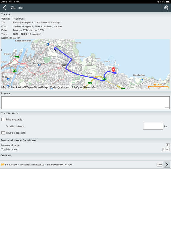 Screenshot #5 pour ViaTracks Mobile