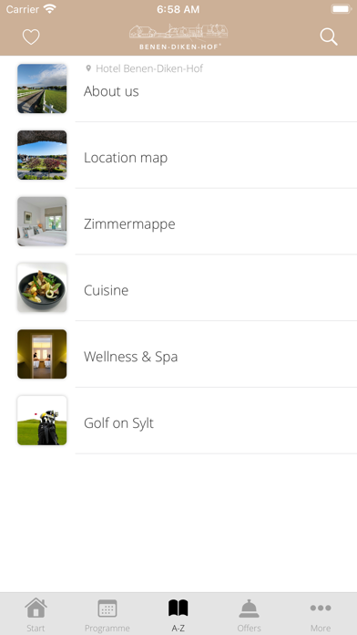 Benen-Diken-Hof — Sylt Screenshot