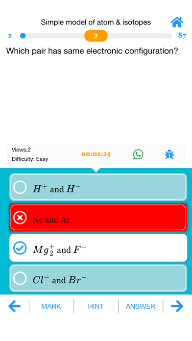 The GCSE Chemistry App - AQA Screenshot