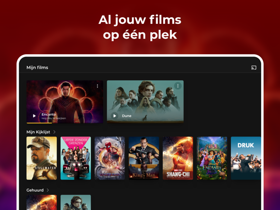 Pathé Thuis iPad app afbeelding 5