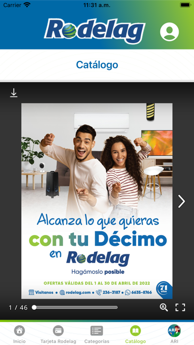 Rodelag Clientes Screenshot