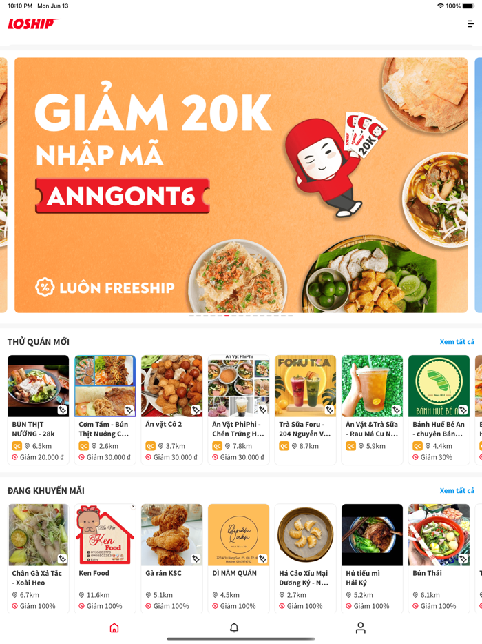 Loship - luôn Freeship đồ ăn