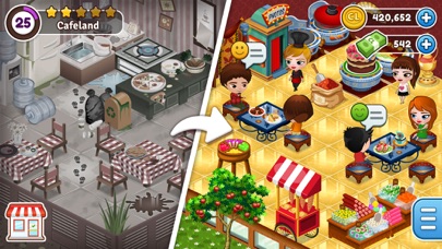 Cafeland - レストランゲームのおすすめ画像4
