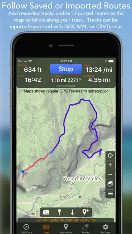 Game screenshot GPS Tracks apk