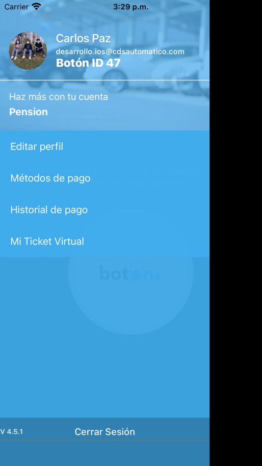 #2. Botón (iOS) Podle: CDS Parking