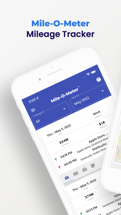 Mileage Tracker by Mileometer Screenshot