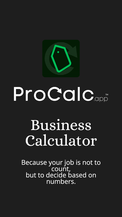 ProCalc.app: Margin, BreakEvenのおすすめ画像8