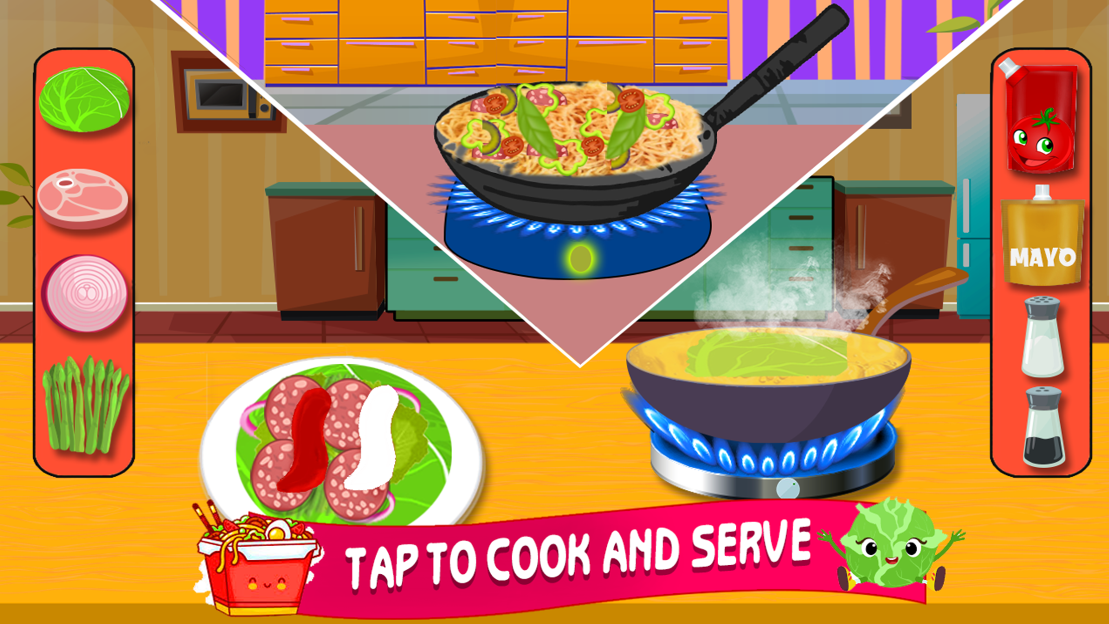 Home Chef Cooking Kitchen Game