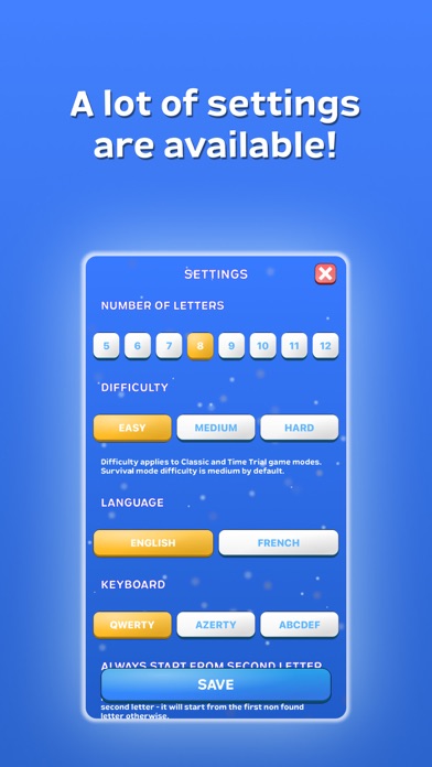 Play Motus - Fun Letter Game Screenshot