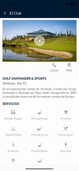 Game screenshot Golf Santander apk