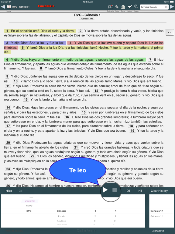 Screenshot #5 pour Touch Bible: Multilingual Lite