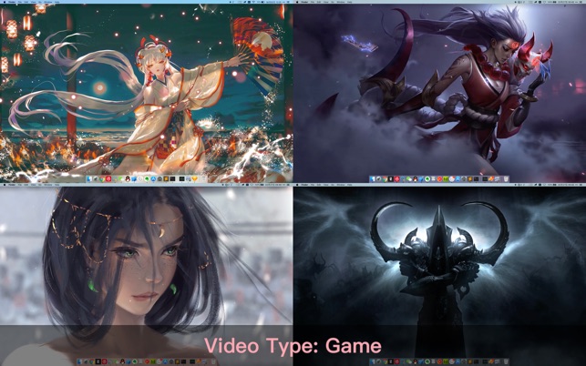 Dynamic Wallpaper Engine をmac App Storeで