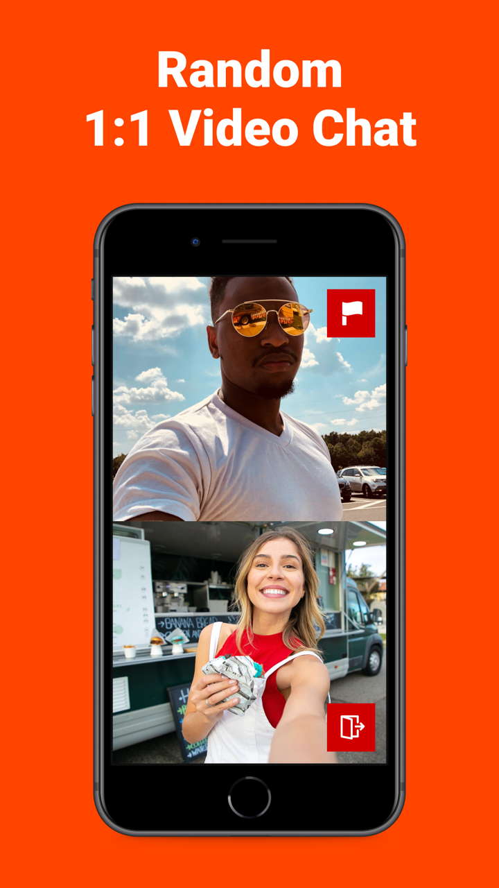 Omg - 随机视频聊天 screenshot 1