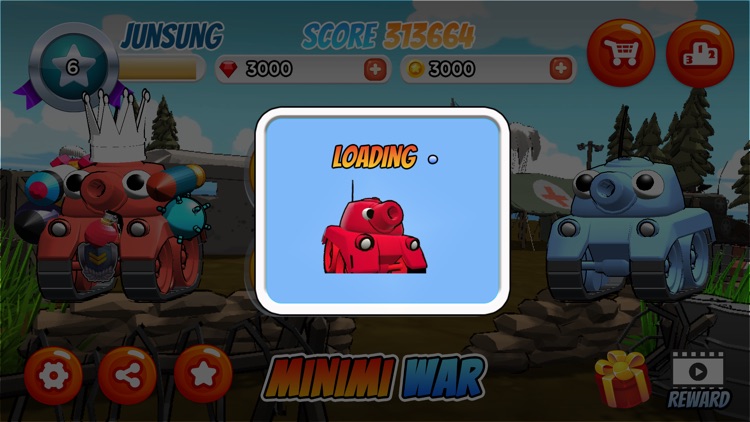 Mini Tank- Hit,Shoot,Action