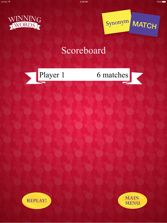 Screenshot #5 for Synonym Match