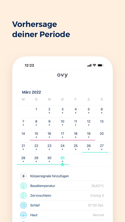 Ovy | Deine Zyklus Medizin App screenshot-4