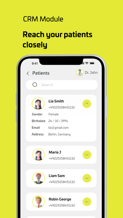 Yolo Clinic App Screenshot