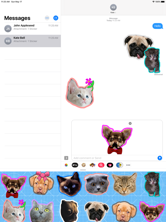 Sticker Maker - Fusionmoji iPad screenshot