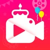 Video Maker Birthday Photos icon