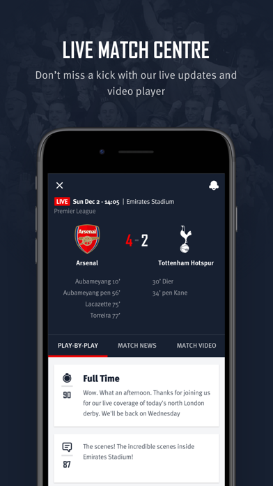Arsenal Official Appのおすすめ画像1