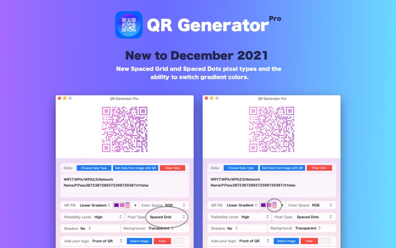 Screenshot #2 for QR Generator Pro 5 - QR Maker