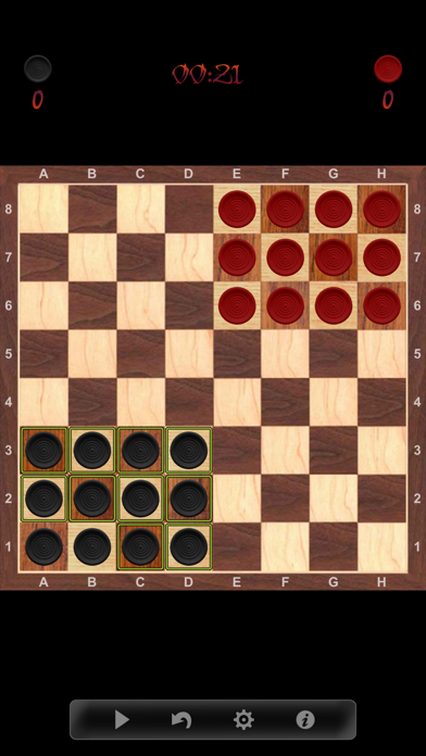 Corner Checkers! screenshot 1