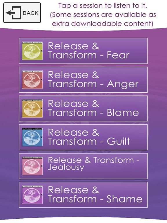 Screenshot #5 pour Release, Heal & Transform