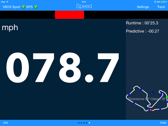 Screenshot #6 pour VBOX Laptimer