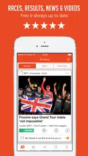 cycling news, videos & updates iphone screenshot 1