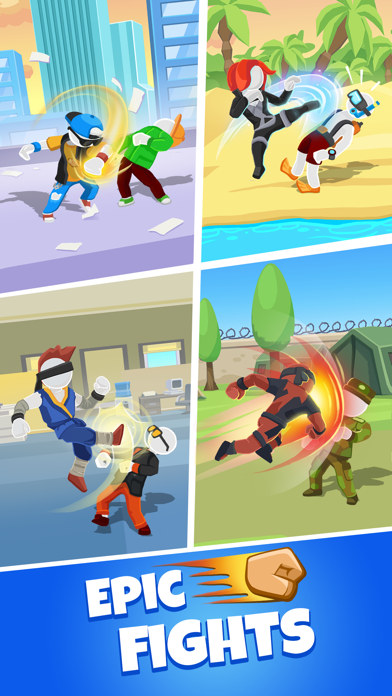 Screenshot #2 pour Match Hit - Puzzle Fighter