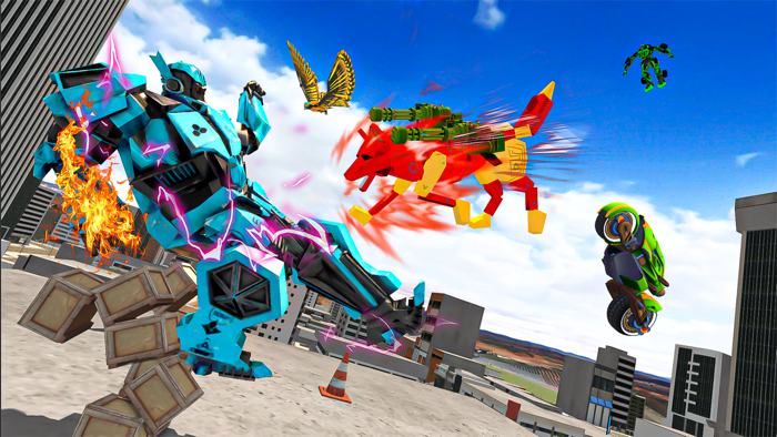 US Police Robot Dog 3D