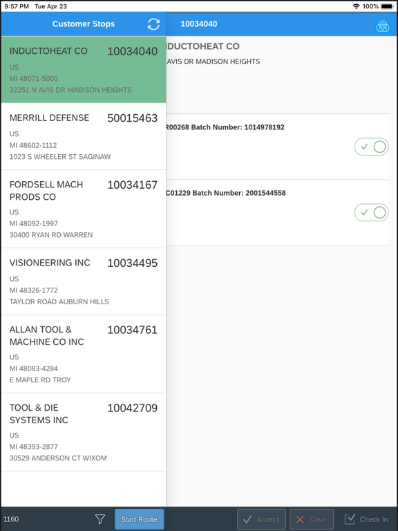Screenshot #5 pour Proof of Delivery tk