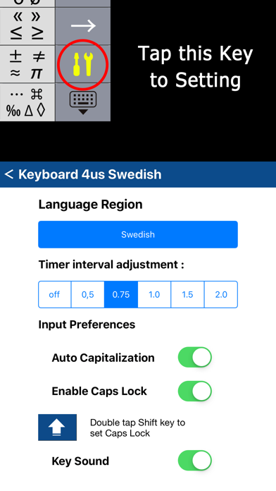 K4us Swedish Keyboardのおすすめ画像3