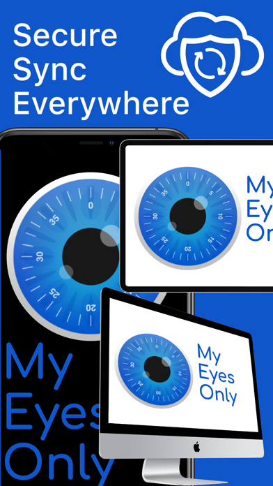 My Eyes Only Password Manager Screenshot