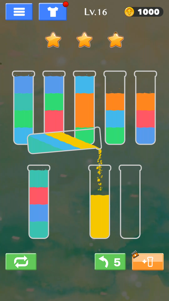 Water Sorting - Sorting Color