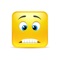 Yellow Square Smileys Emoticon