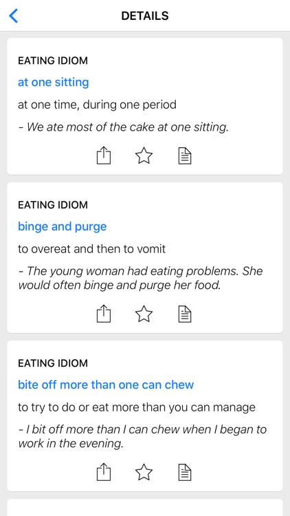Food & Sports idioms