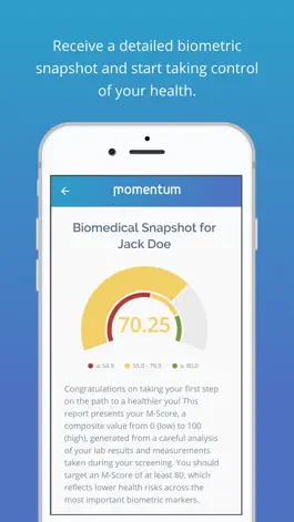 Game screenshot Momentum Health Mobile hack