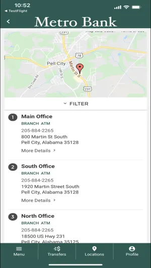 Metro Bank AL Mobile Banking screenshot 3